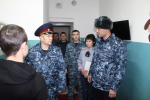 Начальник УФСИН России по Республике Башкортостан Сергей Кудрявцев проверил условия содержания подозреваемых, обвиняемых и осужденных в СИЗО-3 УФСИН России по Республике Башкортостан