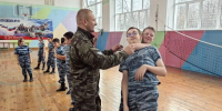 Сотрудники отдела специального отделения «Смерч» УФСИН России по Республике Башкортостан провели занятия с кадетами - УФСИН РБ