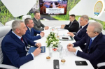 "Транспортная неделя - 2025": Радий Хабиров и руководитель Ространснадзора Виктор Гулин обсудили развитие системы весогабаритного контроля в Башкортостане