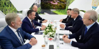 «Транспортная неделя - 2025»: Глава Республики Башкортостан Радий Хабиров провел встречу с министром транспорта России Андреем Никитиным - Министерство транспорта и дорожного хозяйства