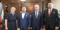 Константин Толкачев обсудил с Героем России Владимиром Сайбелем поддержку участников СВО - Государственное собрание - Курултай