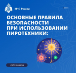 В день фейерверка напомним о правилах безопасности