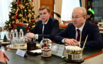 Андрей Назаров провел рабочую встречу с Врио президента Ассоциации «Росохотрыболовсоюз» Андреем Сицко