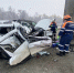 Машина всмятку: в серьезном ДТП на трассе М-5 под Уфой пострадали женщина и ребенок | ГТРК «Башкортостан» - ГТРК Башкортостан