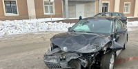 Водителя иномарки госпитализировали после аварии на Пархоменко в Уфе - ProUral.Info