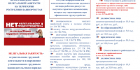 Информационно разъяснительная работа по противодействию нелегальной занятости в Республике Башкортостан: вместе к прозрачности рынка труда! - ГАУЗ РВФД