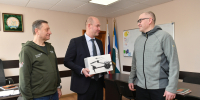 Журналисты Башкортостана передали квадрокоптер и тепловизор коллеге на передовую - Сетевое издание Республика Башкортостан