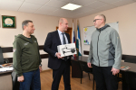 Журналисты Башкортостана передали квадрокоптер и тепловизор коллеге на передовую