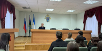 В следственном управлении состоялась рабочая встреча с участниками движения «Юный следователь» - Следственный комитет