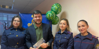 Женский коллектив следственного управления республики поздравил с грядущим праздником коллег-мужчин - Следственный комитет