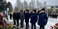 Сотрудники следственного отдела в ЗАТО Межгорье приняли участие в торжественном мероприятии, посвященном Дню Защитника Отечества - Следственный комитет