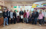 Встреча с художником Романом Сайфуллиным в Башкирской библиотеке для слепых