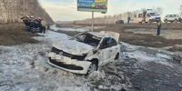 В Башкирии 30-летняя женщина пострадала при опрокидывании автомобиля - Башинформ
