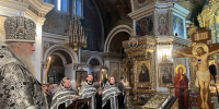Митрополит Филарет возглавил Последование Святых и спасительных Страстей Господа нашего Иисуса Христа - Уфимская Епархия