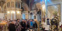 Служение митрополита Филарета в Великий Четверг - Уфимская Епархия