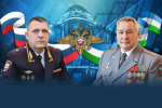 Поздравление Министра внутренних дел республики Александра Воронежского и Председателя ветеранской организации МВД по РБ Ришата Юсупова с Днем образования юридической службы МВД России