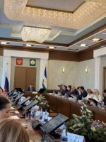 Участие в заседании Комиссии при Правительстве Республики Башкортостан по реализации Закона Республики Башкортостан «О языках народов Республики Башкортостан»