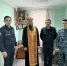 Священник поздравил с Пасхой сотрудников Исправительного центра УФСИН России по РБ. - Уфимская Епархия
