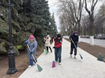 Депутаты и работники Секретариата участвуют во Всероссийском субботнике