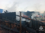 В Башкирии у многодетной семьи сгорел дом. Хозяин в реанимации