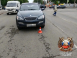 В Уфе после наезда госпитализированы женщина и её трёхлетний ребёнок