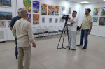 В художественной галерее "Идель". Фото: Рустам Сиразетдинов
