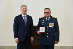 Глава Башкортостана вручил высокую награду начальнику СИЗО-5 УФСИН России по Республике Башкортостан