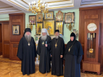 Митрополит Филарет принял представителей Коллегии Синодального отдела по монастырям и монашеству