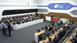 Главе Башкирии передали флаг разведывательно-штурмовой бригады СВО