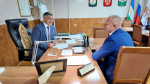 Иван Сухарев провёл рабочую встречу с главой администрации Зилаирского района