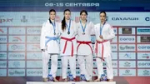 Каратистки Башкирии блестяще выступили на чемпионате России
