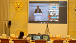 Энже Ахмадуллина представила работу ЦОНа РБ на пресс-брифинге ситуационного центра ОП РФ