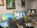 Старший прапорщик Альберт Галеев: служба в Росгвардии и творчество художника-самоучки