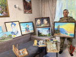 Старший прапорщик Альберт Галеев: служба в Росгвардии и творчество художника-самоучки