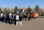 Более 500 уфимских первоклассников посвятили в «Юные пешеходы»